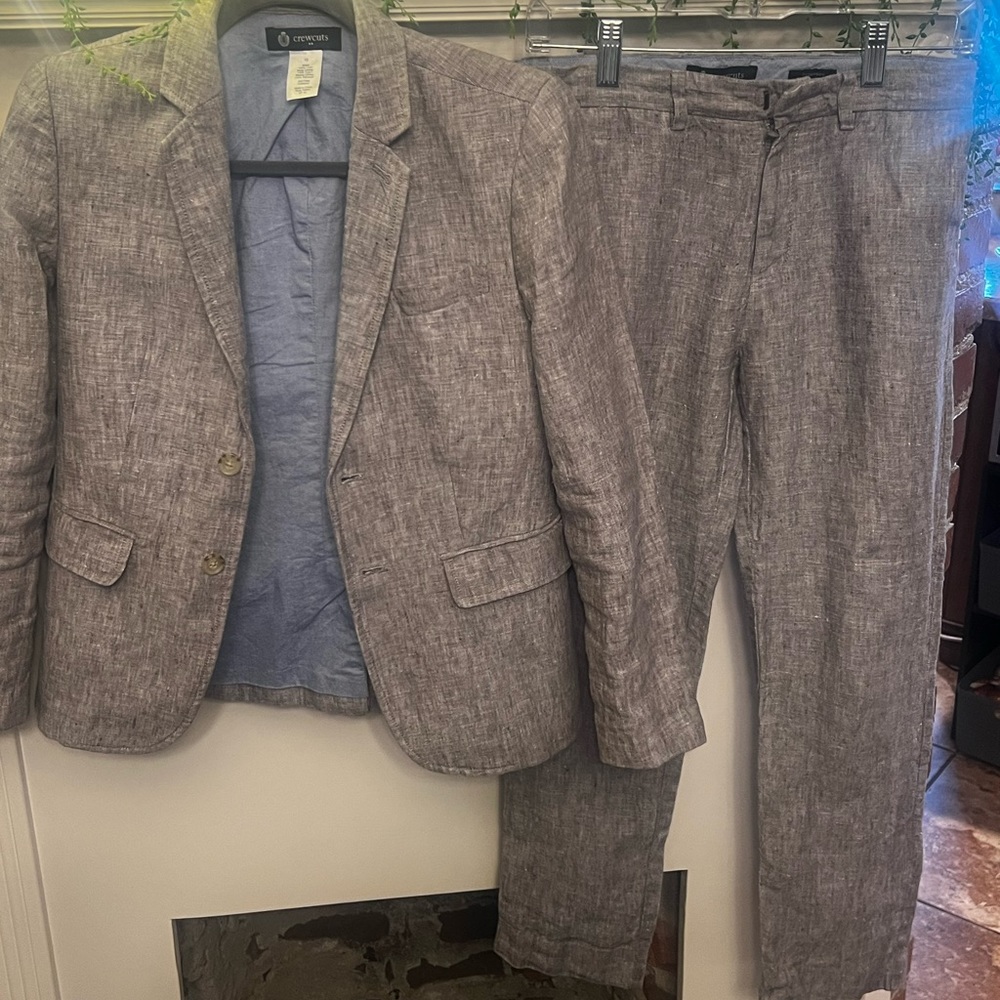 Crewcuts Thompson Linen Suit - Blazer & pants